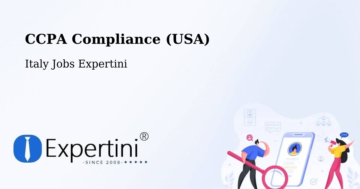CCPA Privacy Rights & Compliance Notice – Garda - Italy Jobs Expertini