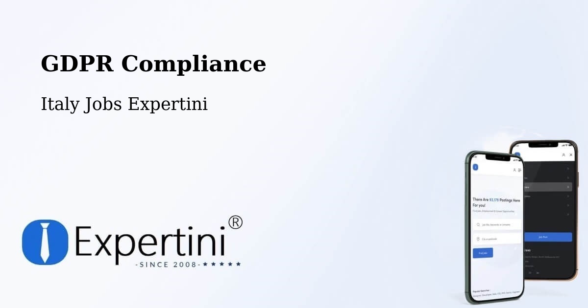 EU GDPR Compliance Statement – Garda - Italy Jobs Expertini